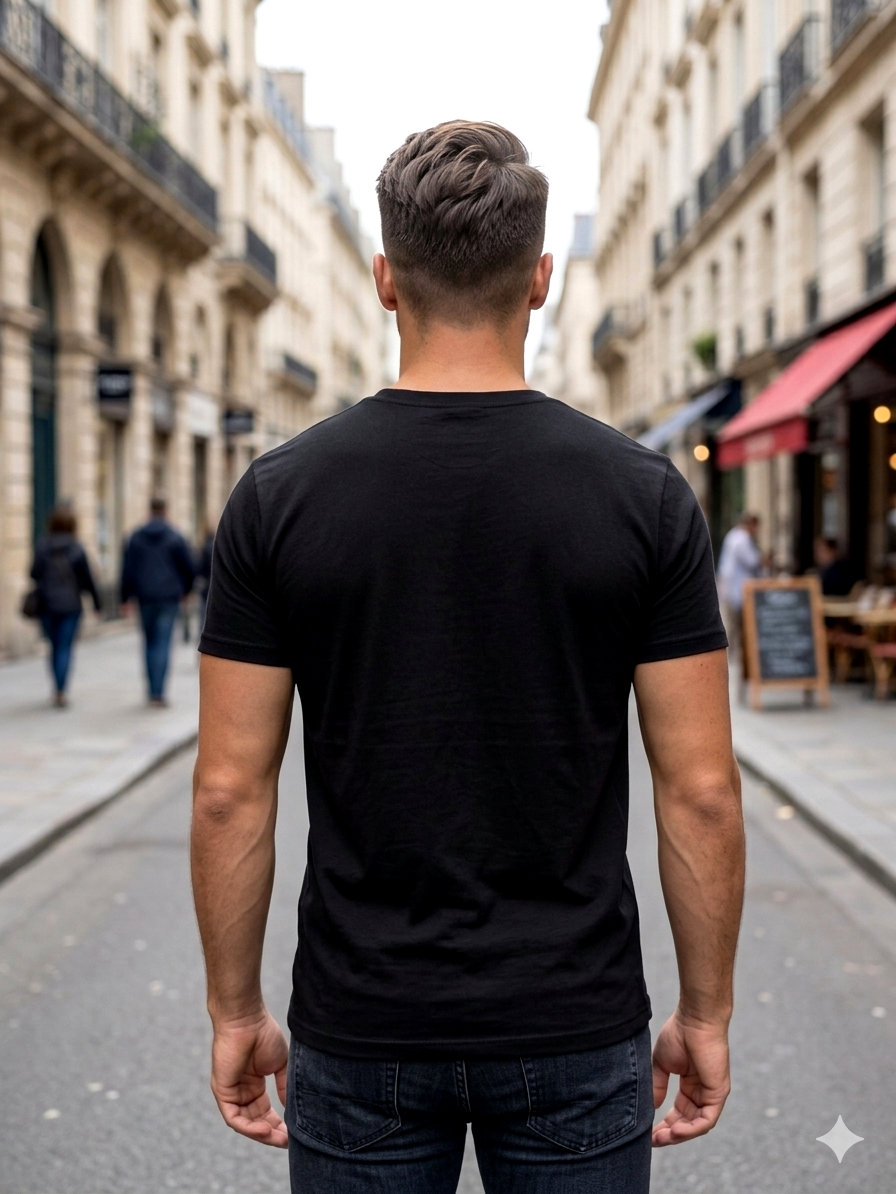 Men's Cotton Gold Label T-Shirt.